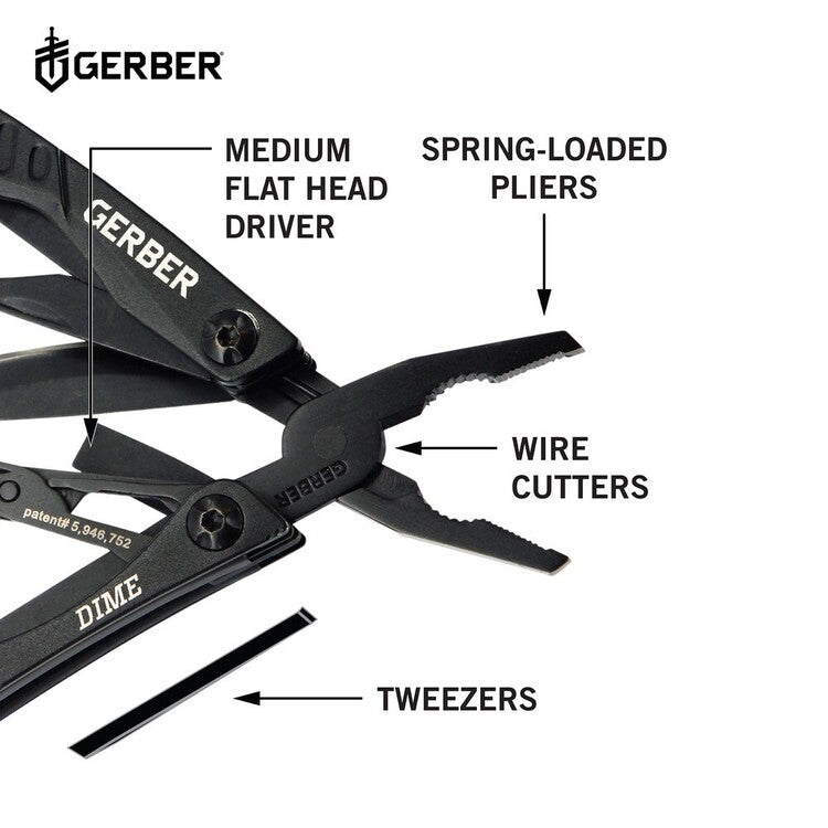 Gerber Dime Micro Multi Tool - - Mansfield Hunting & Fishing - Products to prepare for Corona Virus