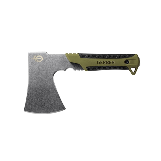 Gerber Pack Hatchet Flat - Sage Green - - Mansfield Hunting & Fishing - Products to prepare for Corona Virus
