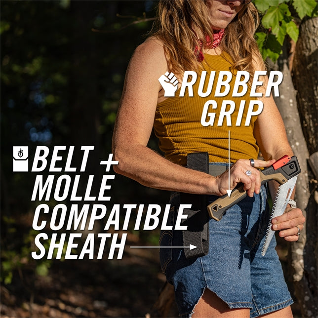 Gerber Bushcraft Saw - Coyote - - Mansfield Hunting & Fishing - Products to prepare for Corona Virus