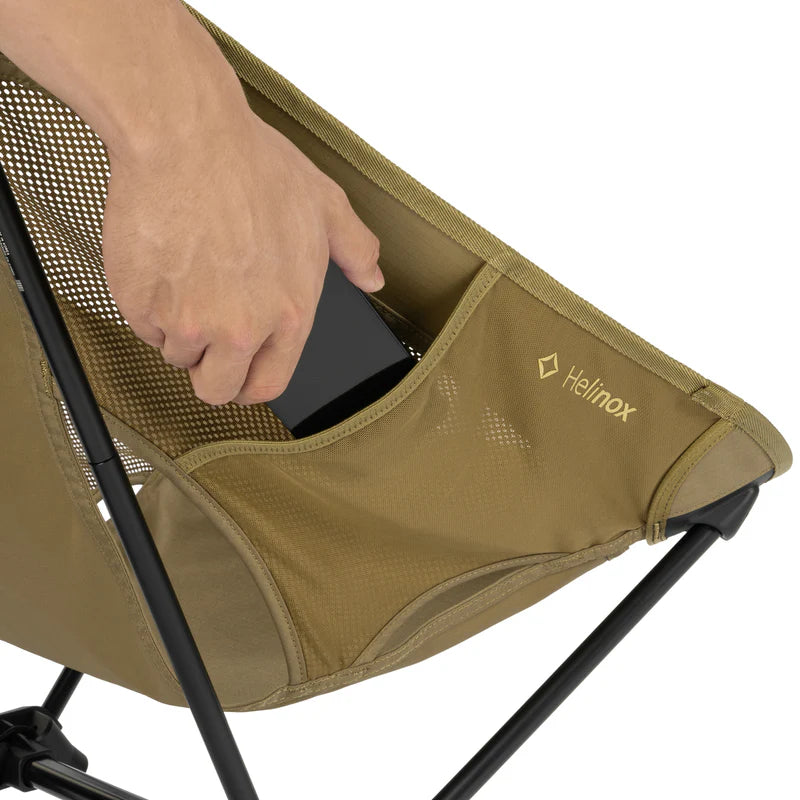 Helinox Chair One (re) - Coyote Tan w Black Frame - - Mansfield Hunting & Fishing - Products to prepare for Corona Virus