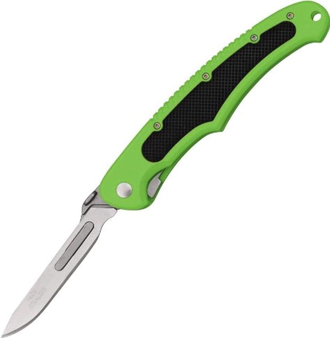 Havalon Piranta Bolt Knife - Lime Green -  - Mansfield Hunting & Fishing - Products to prepare for Corona Virus
