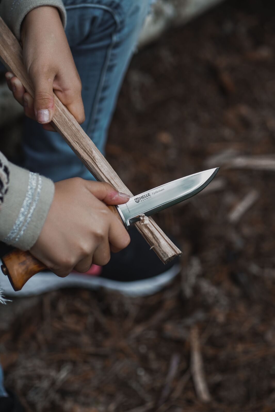 Helle Fjellkniven 95mm Sandvik 12C27 SS Knife - - Mansfield Hunting & Fishing - Products to prepare for Corona Virus