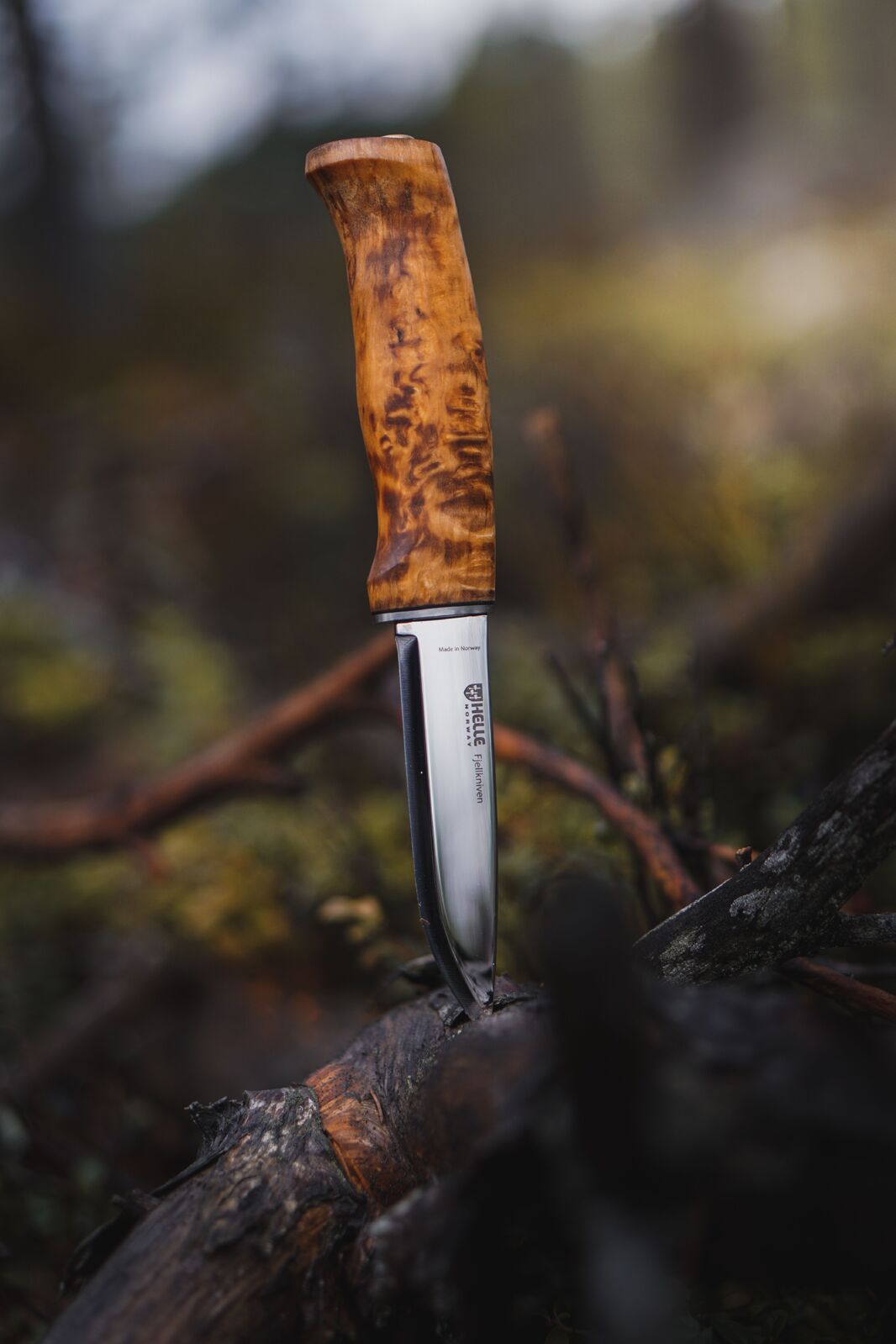 Helle Fjellkniven 95mm Sandvik 12C27 SS Knife - - Mansfield Hunting & Fishing - Products to prepare for Corona Virus