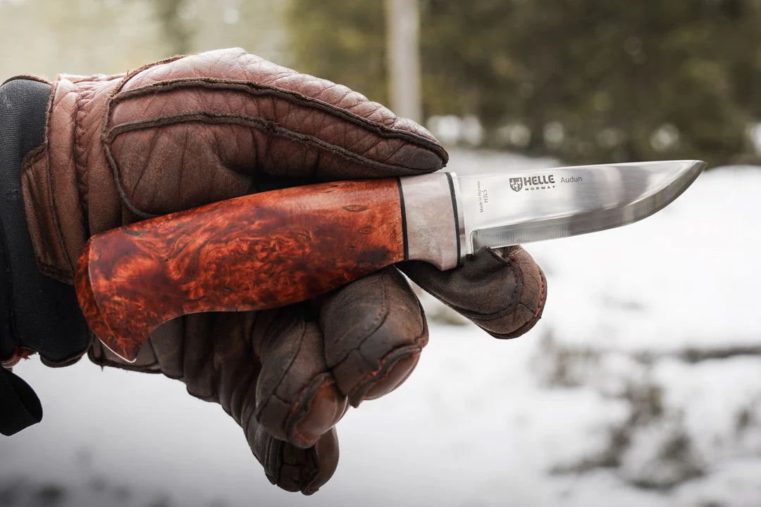 Helle Audun H3LS Knife - - Mansfield Hunting & Fishing - Products to prepare for Corona Virus