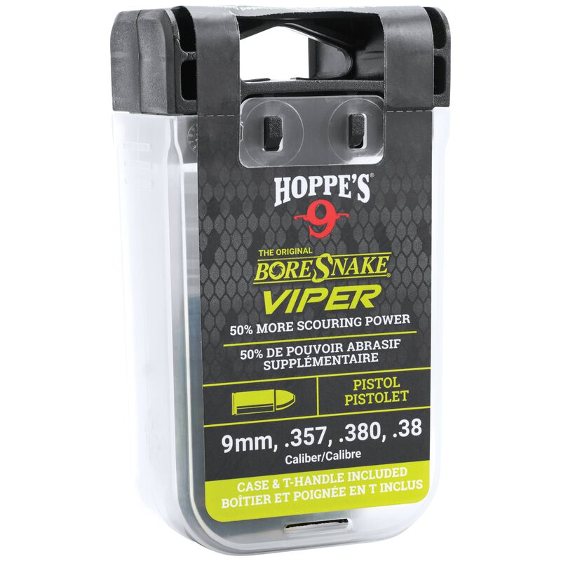 Hoppes Boresnake Pistol 9mm .357 .380 .38 - - Mansfield Hunting & Fishing - Products to prepare for Corona Virus
