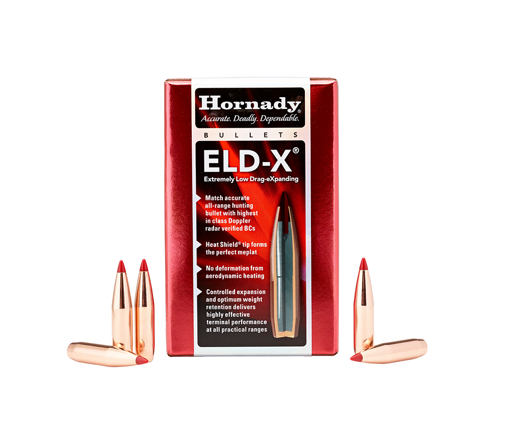 Hornady ELD-X 6.5mm 143gr Projectiles - 100Pk -  - Mansfield Hunting & Fishing - Products to prepare for Corona Virus