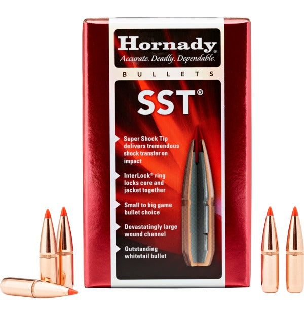 Hornady SST 30 Cal 165gr Projectiles - 100Pk -  - Mansfield Hunting & Fishing - Products to prepare for Corona Virus