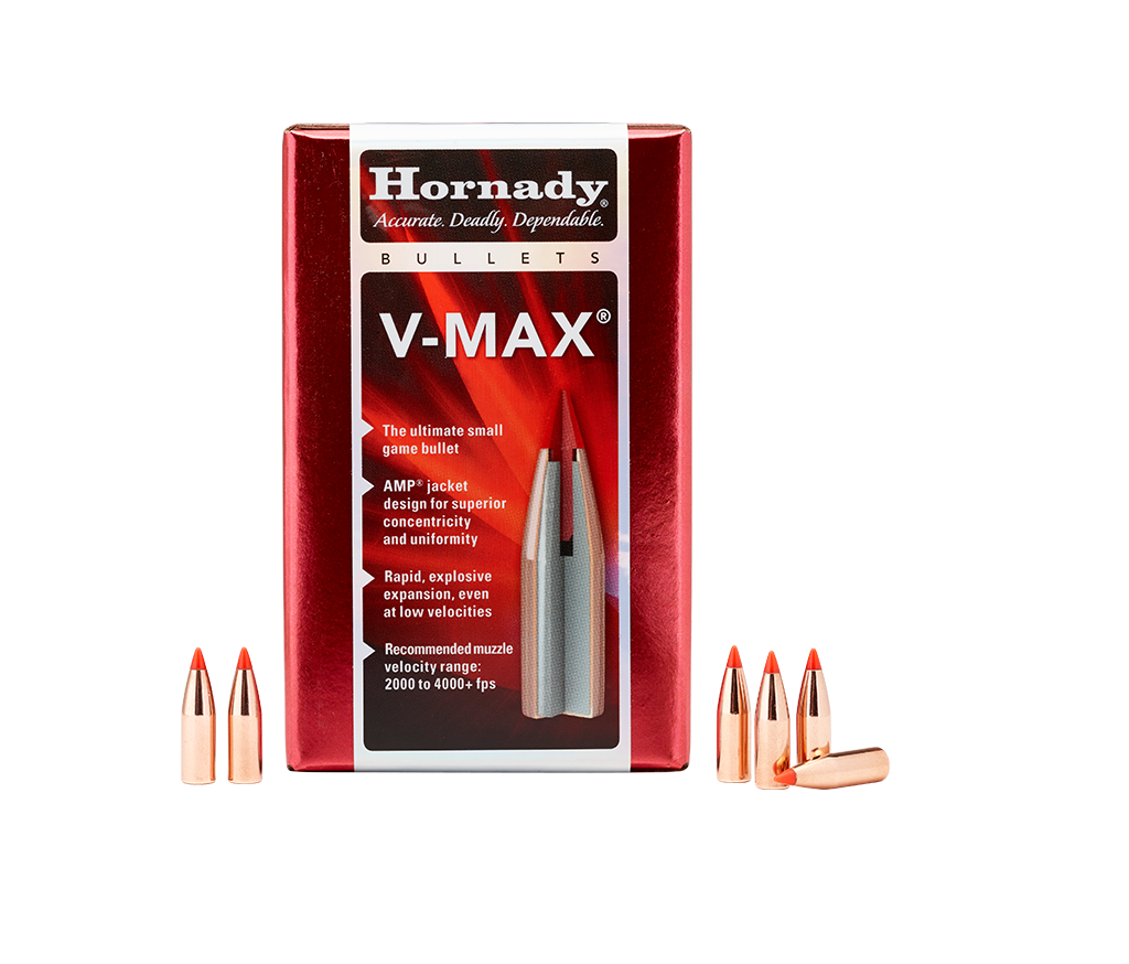 Hornady V-Max 6mm 65gr Projectiles - 100pk - - Mansfield Hunting & Fishing - Products to prepare for Corona Virus