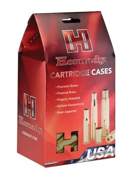 Hornady 25 Creedmoor Brass 50 pk - - Mansfield Hunting & Fishing - Products to prepare for Corona Virus