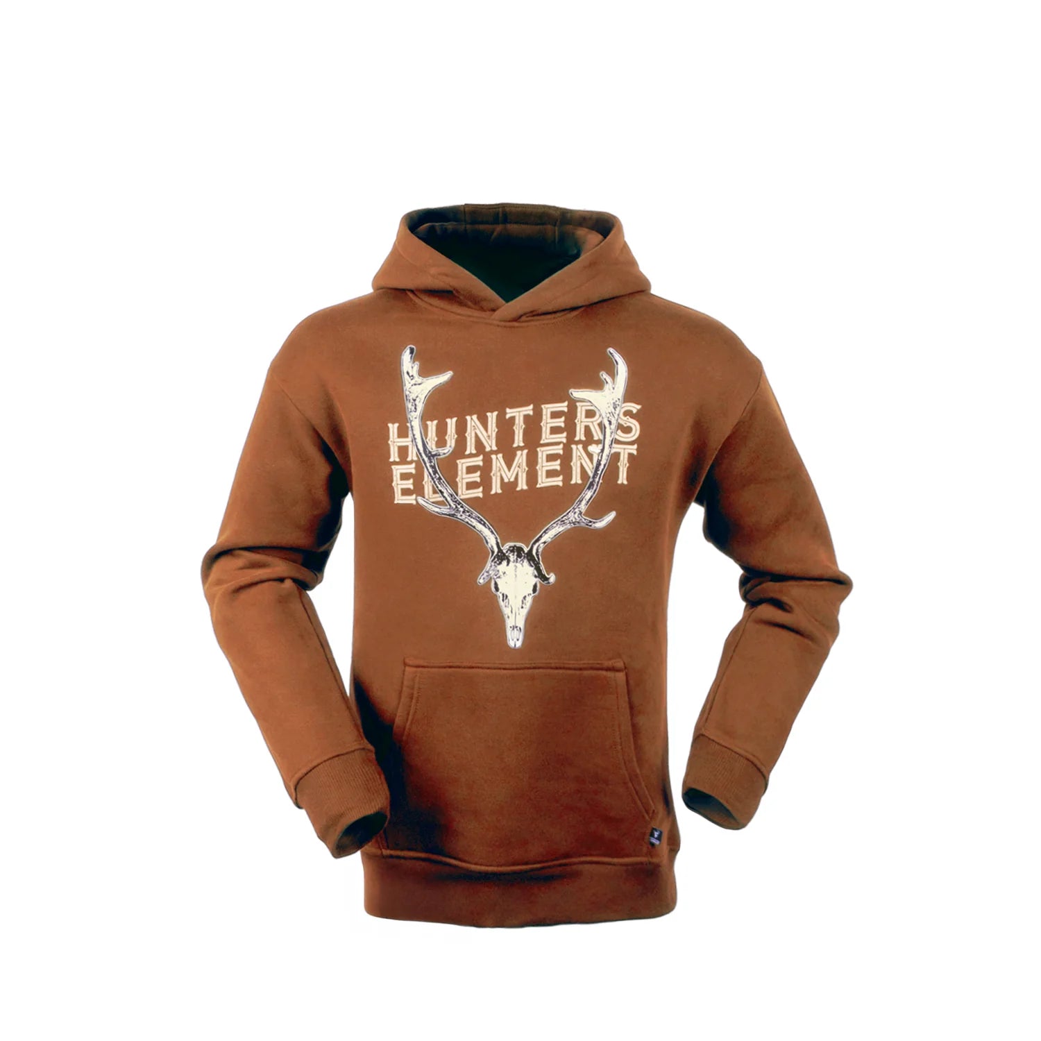 Hunters Element Fallow Skull Hoodie - Rust - RUST / S - Mansfield Hunting & Fishing - Products to prepare for Corona Virus