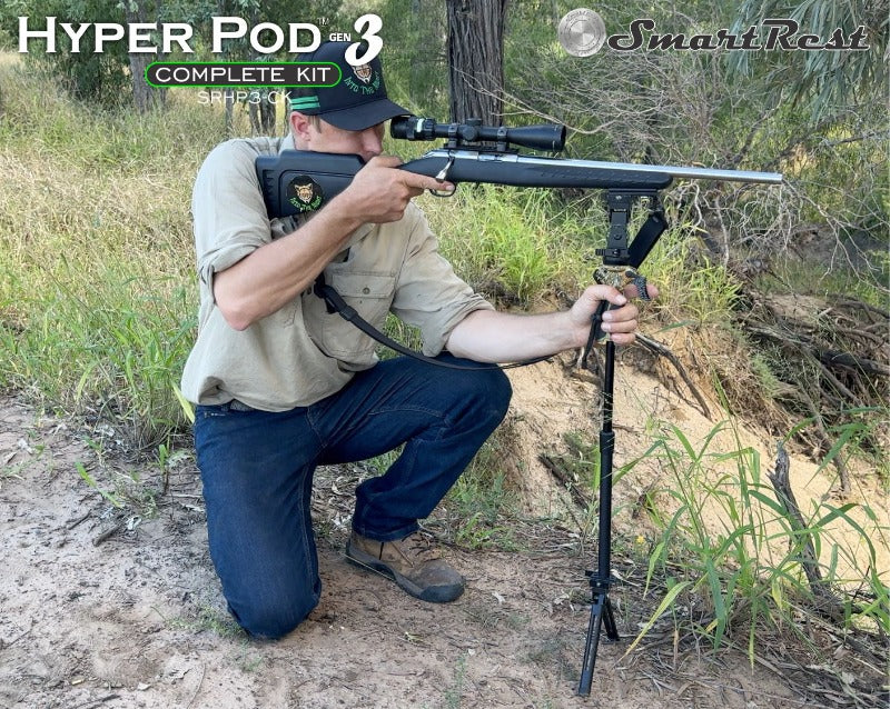 Smart Rest HyperPod Gen 3- Complete Kit 4pc - - Mansfield Hunting & Fishing - Products to prepare for Corona Virus