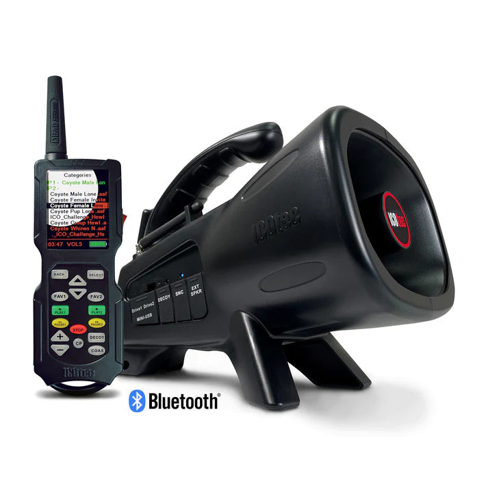 ICOtec Night Stalker + Game Caller w Bluetooth - - Mansfield Hunting & Fishing - Products to prepare for Corona Virus