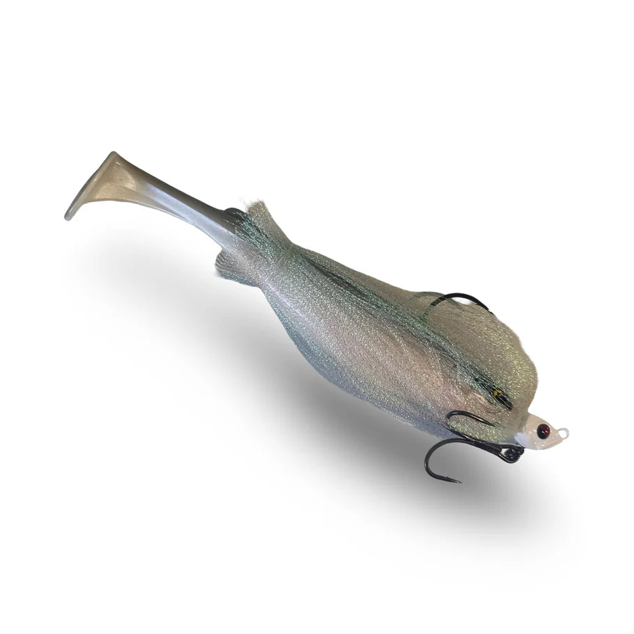 Spinwright 1/2oz fluffball x PSX Raijin 220 Gizzard shad - - Mansfield Hunting & Fishing - Products to prepare for Corona Virus