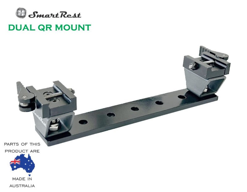 Smart Rest Dual QR Mount Plus 2 Pic Rails - - Mansfield Hunting & Fishing - Products to prepare for Corona Virus