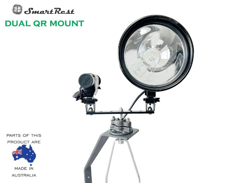 Smart Rest Dual QR Mount Plus 2 Pic Rails - - Mansfield Hunting & Fishing - Products to prepare for Corona Virus