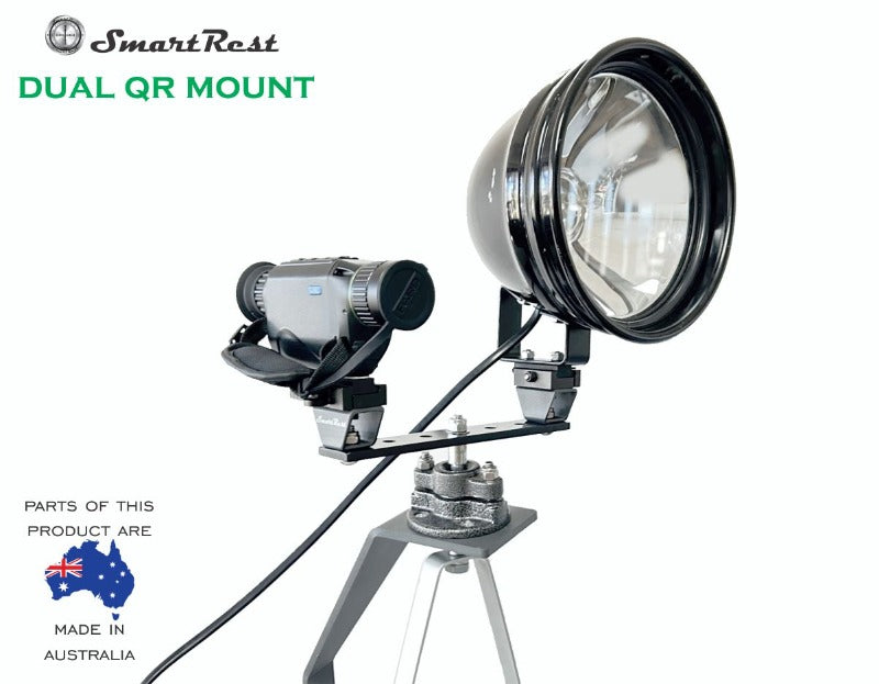 Smart Rest Dual QR Mount Plus 2 Pic Rails - - Mansfield Hunting & Fishing - Products to prepare for Corona Virus