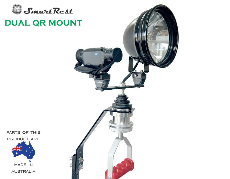 Smart Rest Dual QR Mount Plus 2 Pic Rails - - Mansfield Hunting & Fishing - Products to prepare for Corona Virus