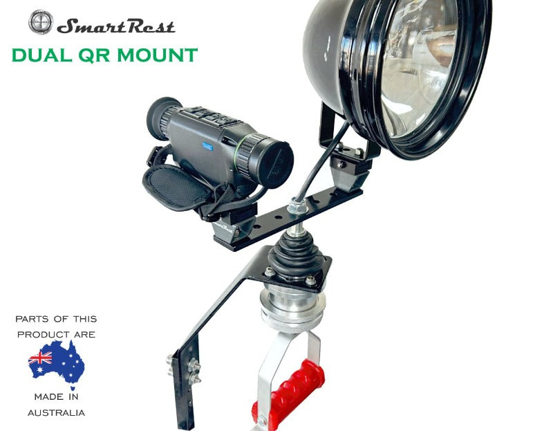 Smart Rest Dual QR Mount Plus 2 Pic Rails - - Mansfield Hunting & Fishing - Products to prepare for Corona Virus