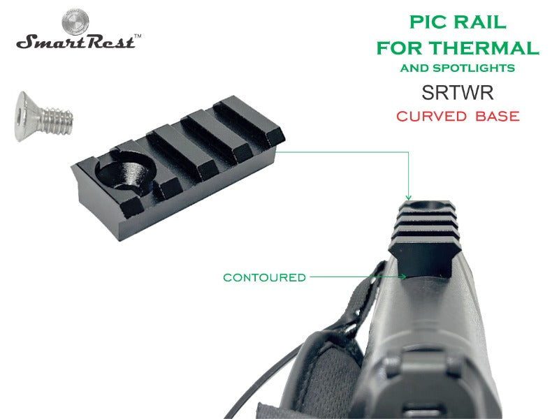 SmartRest Rail for Thermal - Curved Base -  - Mansfield Hunting & Fishing - Products to prepare for Corona Virus