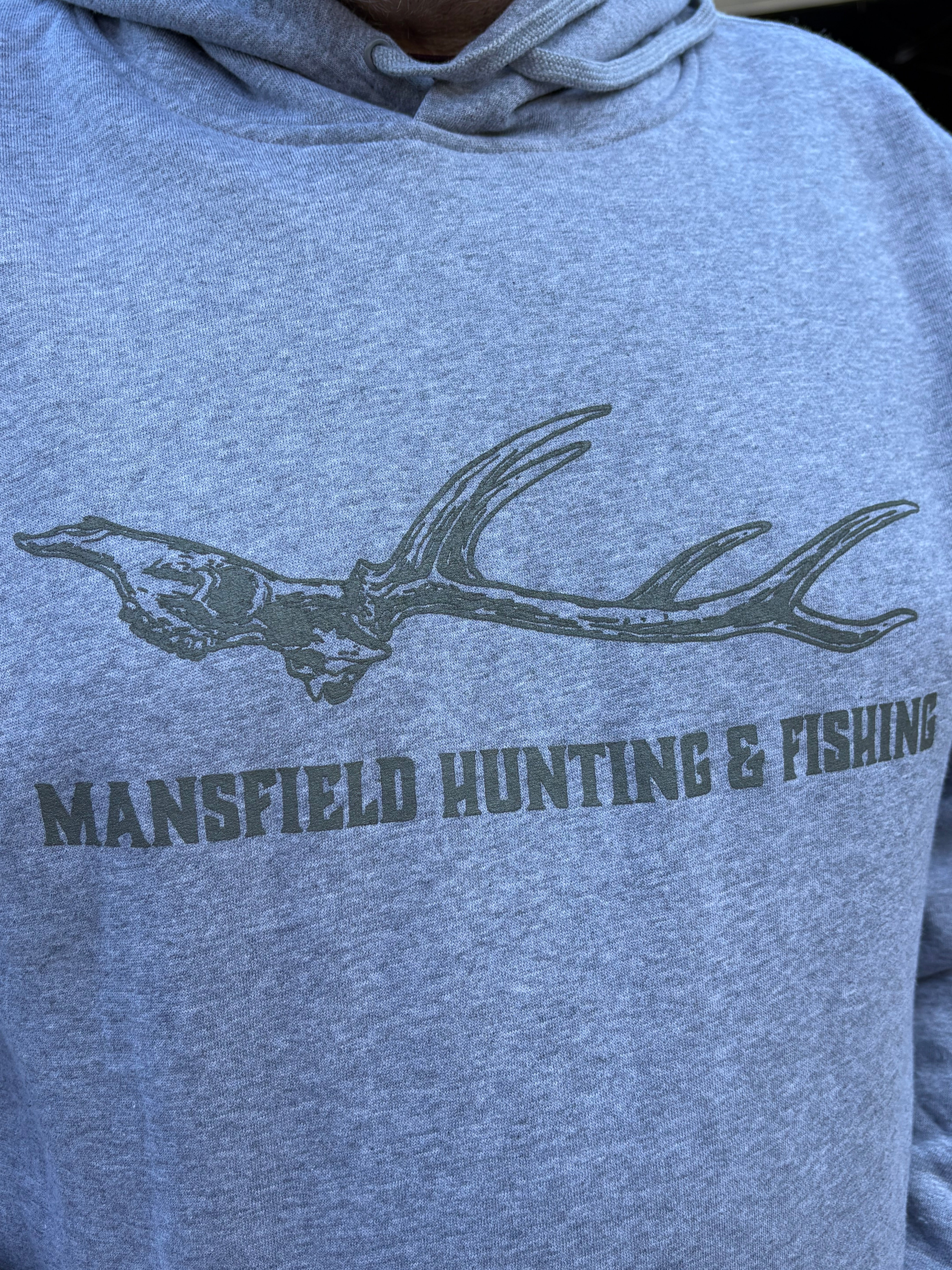 MHF Euroskull Hoodie - Grey Marle