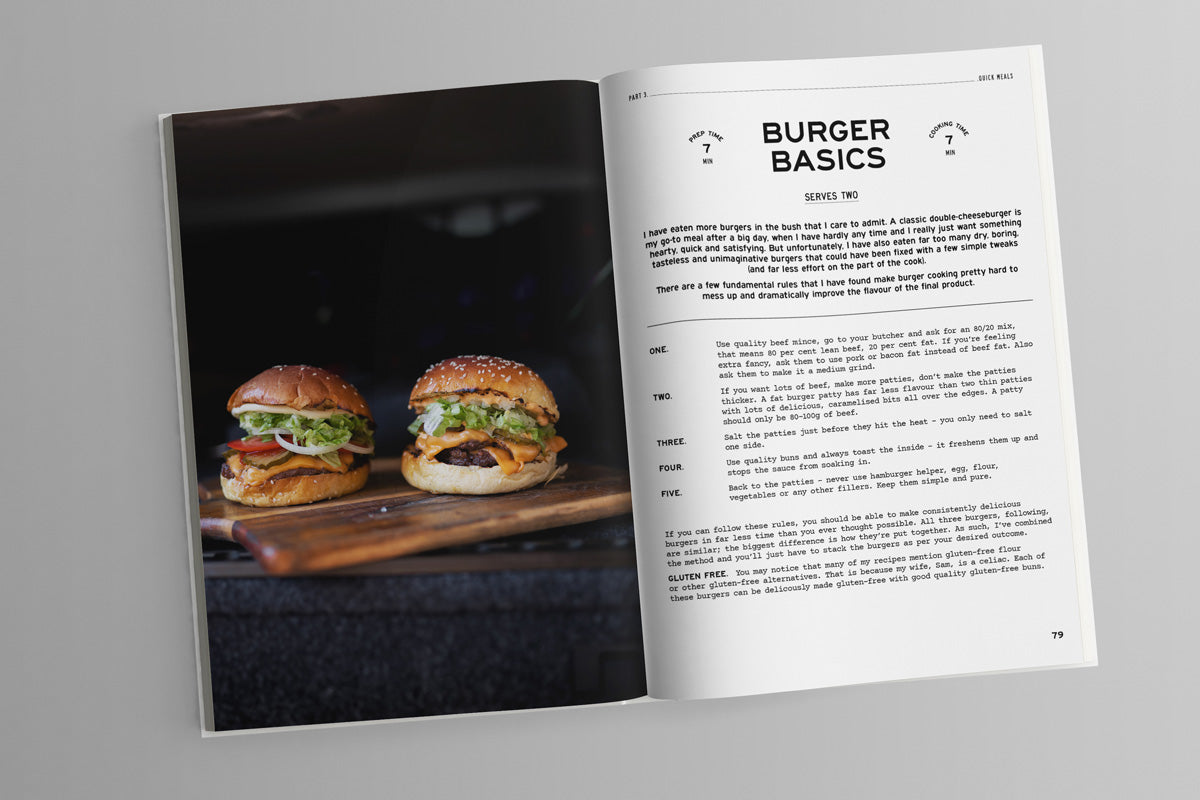 Fire To Fork Adventure Cooking Book - By Harry Fisher - - Mansfield Hunting & Fishing - Products to prepare for Corona Virus