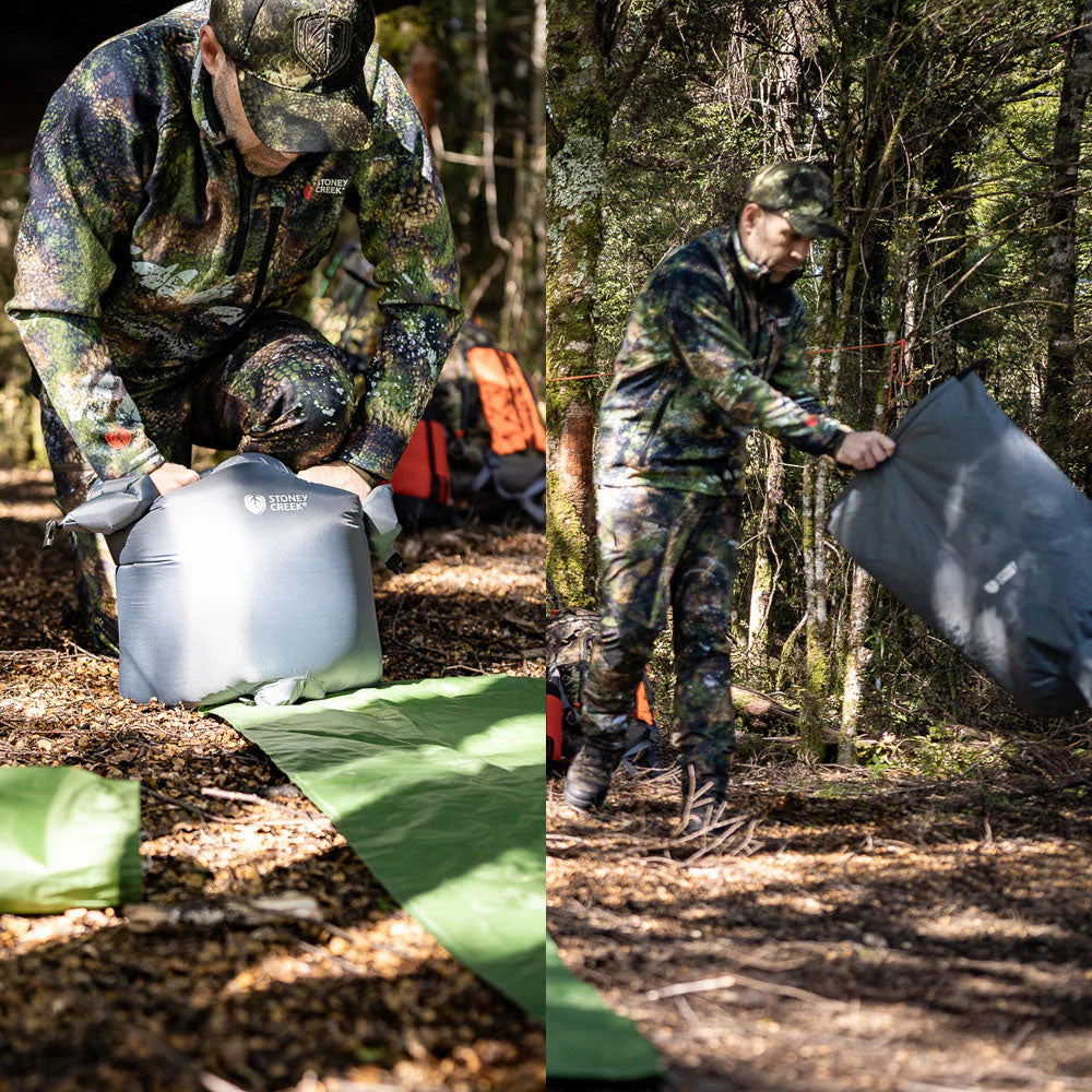 Stoney Creek Sleeping Mat Inflation Bag - - Mansfield Hunting & Fishing - Products to prepare for Corona Virus