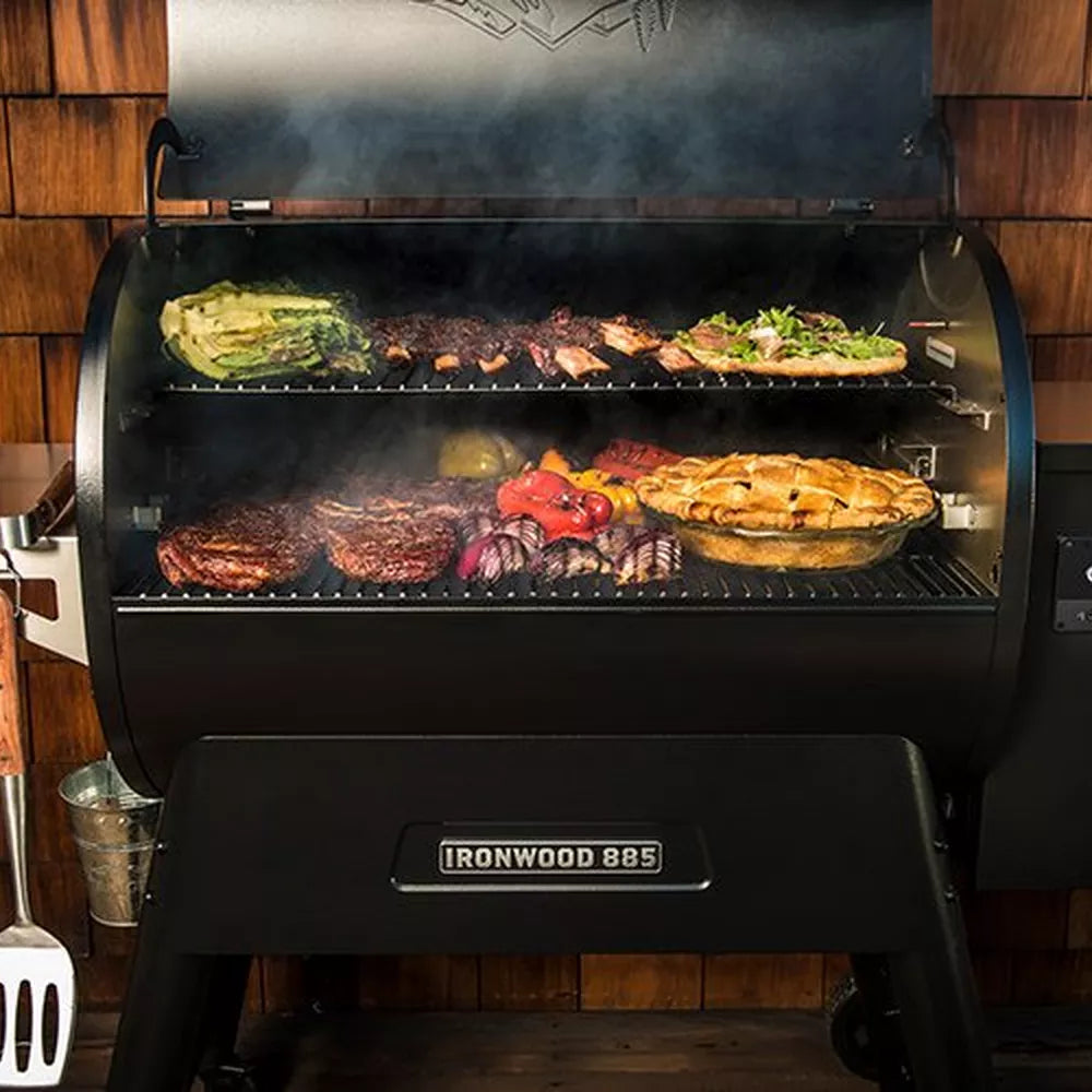 Traeger Ironwood 885 - - Mansfield Hunting & Fishing - Products to prepare for Corona Virus