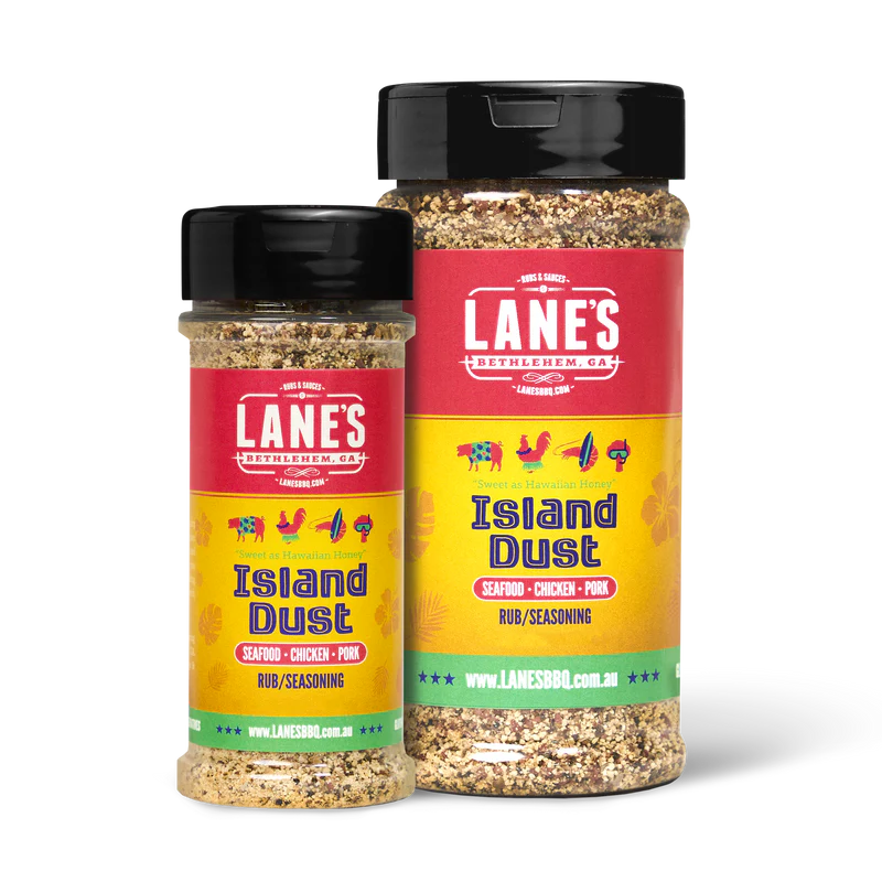 Lanes BBQ Island Dust- 124 gm - - Mansfield Hunting & Fishing - Products to prepare for Corona Virus