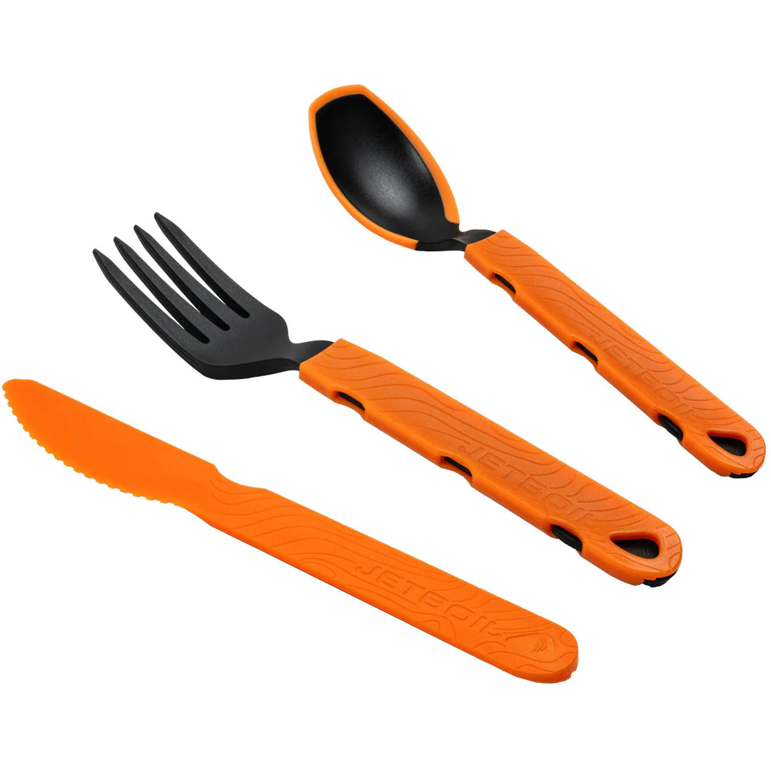 Jet Boil Trail Ware 3 Piece Cutlery Set - - Mansfield Hunting & Fishing - Products to prepare for Corona Virus