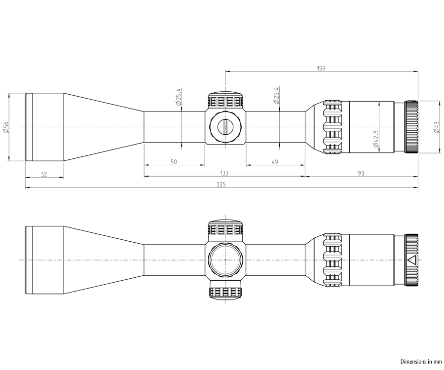 Kahles Helia 3 3-10x50i 4-Dot Scope - - Mansfield Hunting & Fishing - Products to prepare for Corona Virus