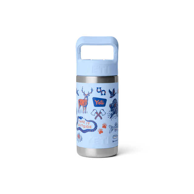 Yeti Jr 12oz Kids Straw Bottle - - Mansfield Hunting & Fishing - Products to prepare for Corona Virus