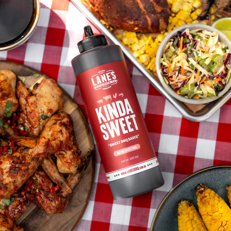 Lanes BBQ Sauce - KINDA SWEET - 285ml