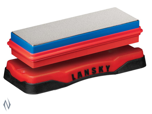 Lansky Double Sided Diamond Benchstone Coarse/Fine - - Mansfield Hunting & Fishing - Products to prepare for Corona Virus