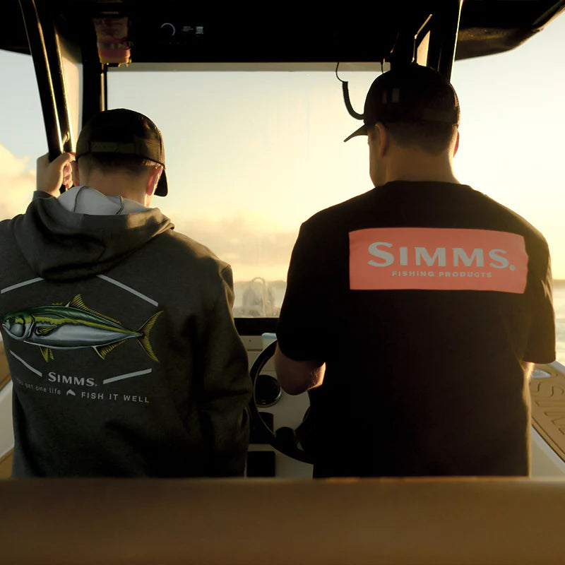 Simms Logo Tee - - Mansfield Hunting & Fishing - Products to prepare for Corona Virus