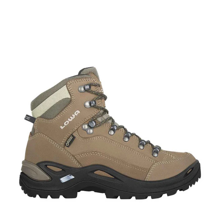 Lowa Renegade GTX Mid Ws - WOMENS US 10 UK8 EU 42 / STONE - Mansfield Hunting & Fishing - Products to prepare for Corona Virus
