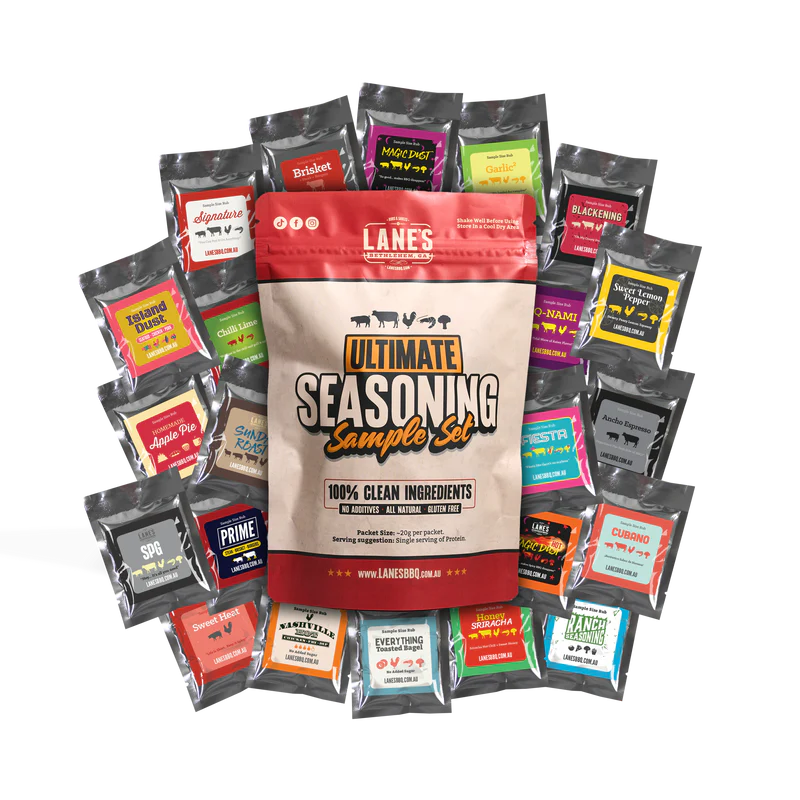 Lanes BBQ Sample Rub Set - - Mansfield Hunting & Fishing - Products to prepare for Corona Virus