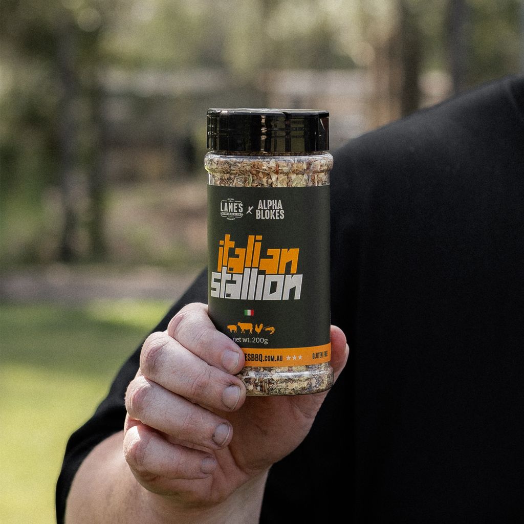Lanes BBQ Alpha Blokes Italian Stallion Pitmaster Rub - 200 g