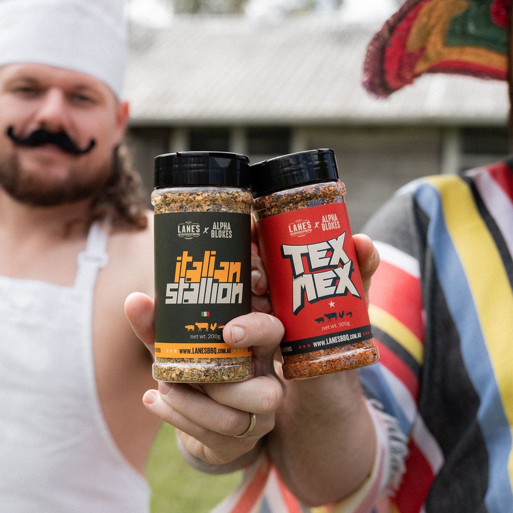 Lanes BBQ Alpha Blokes Tex Mex Pitmaster Rub - 300g