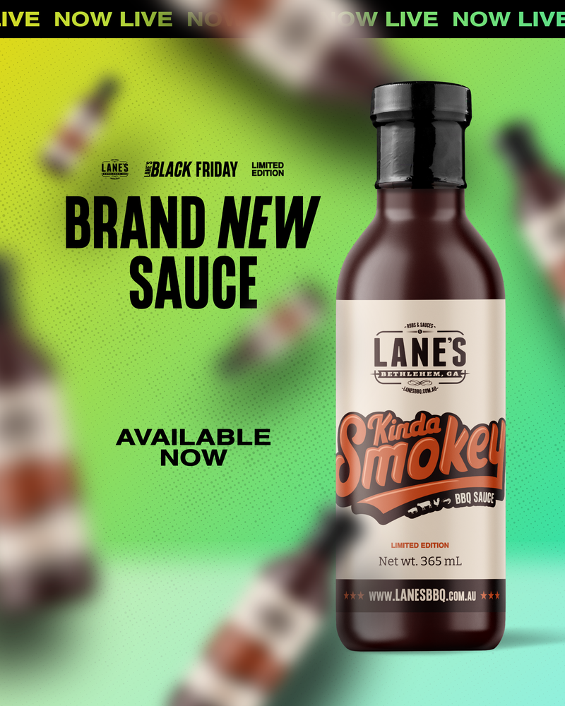 Lanes BBQ Limited Edition - Kinda Smokey BBQ Sauce - 365ml