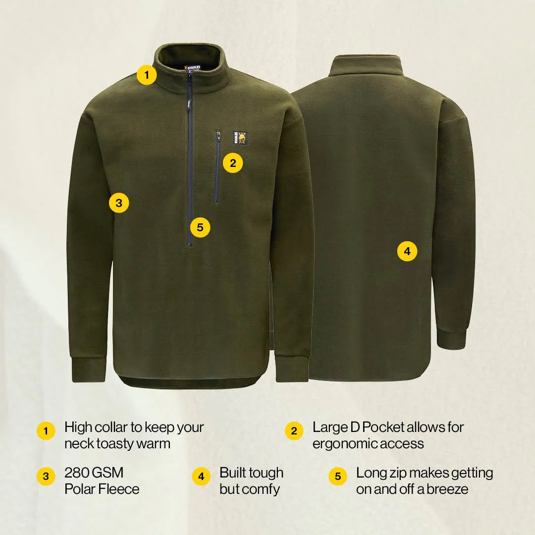 Swazi Bush Shirt - Midnight - - Mansfield Hunting & Fishing - Products to prepare for Corona Virus