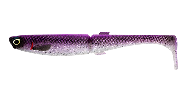 Daiwa Bait Junkie 8.5" Mega Minnow - WHITE MAGIC - Mansfield Hunting & Fishing - Products to prepare for Corona Virus