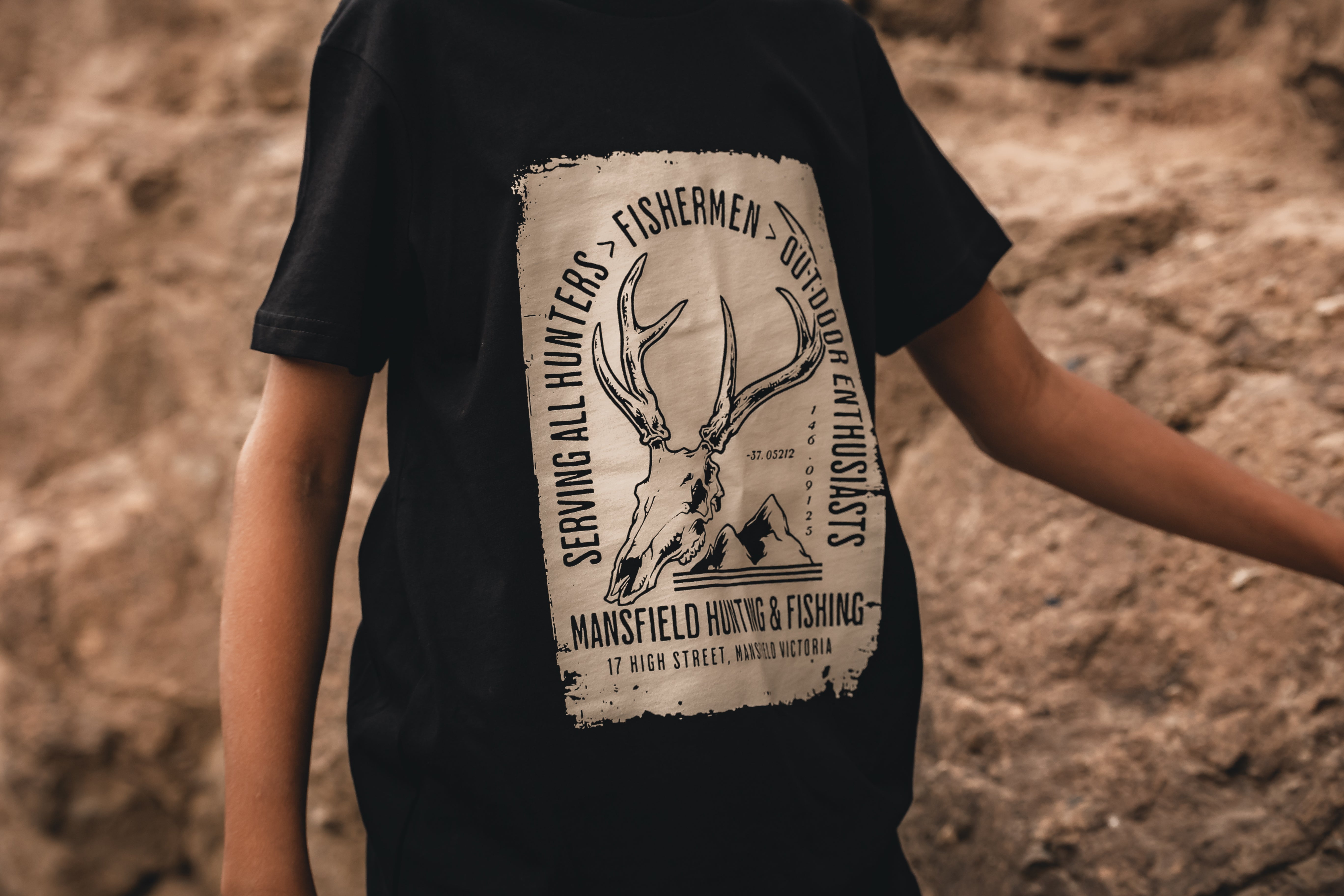 MHF Kids Stamp Tee -  - Mansfield Hunting & Fishing - Products to prepare for Corona Virus