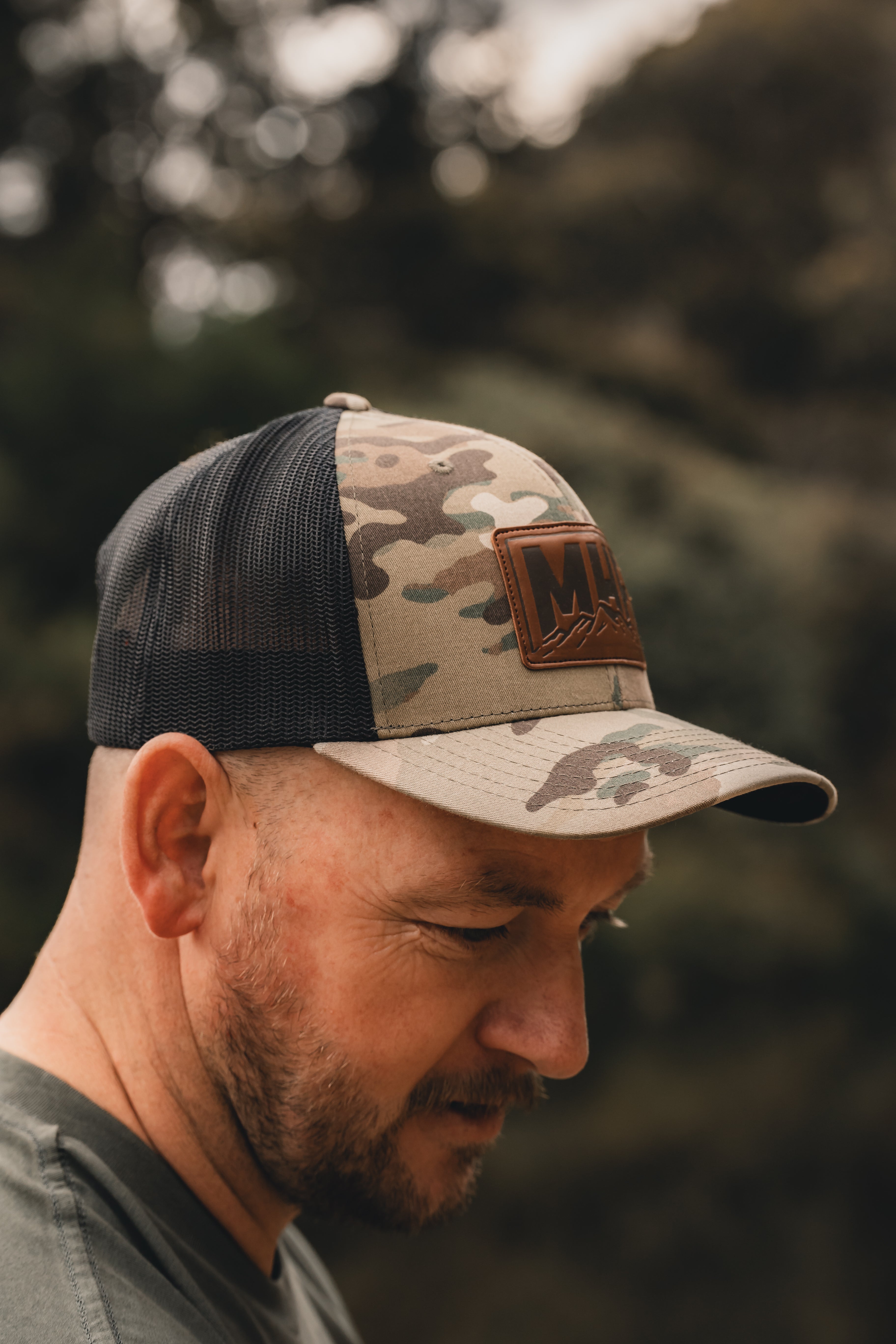 MHF Camo Trucker Cap - - Mansfield Hunting & Fishing - Products to prepare for Corona Virus