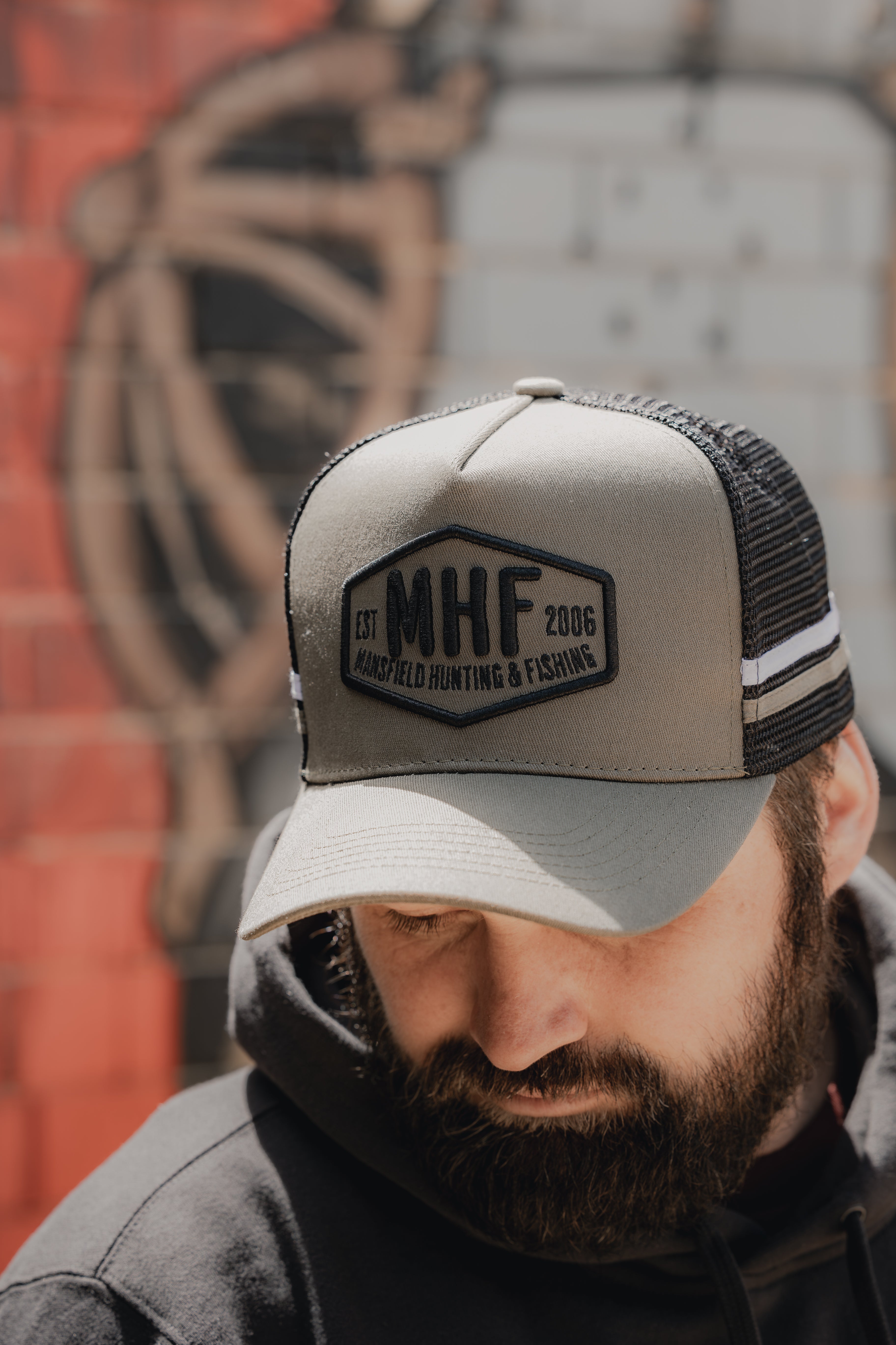 MHF Aussie Trucker Cap - - Mansfield Hunting & Fishing - Products to prepare for Corona Virus