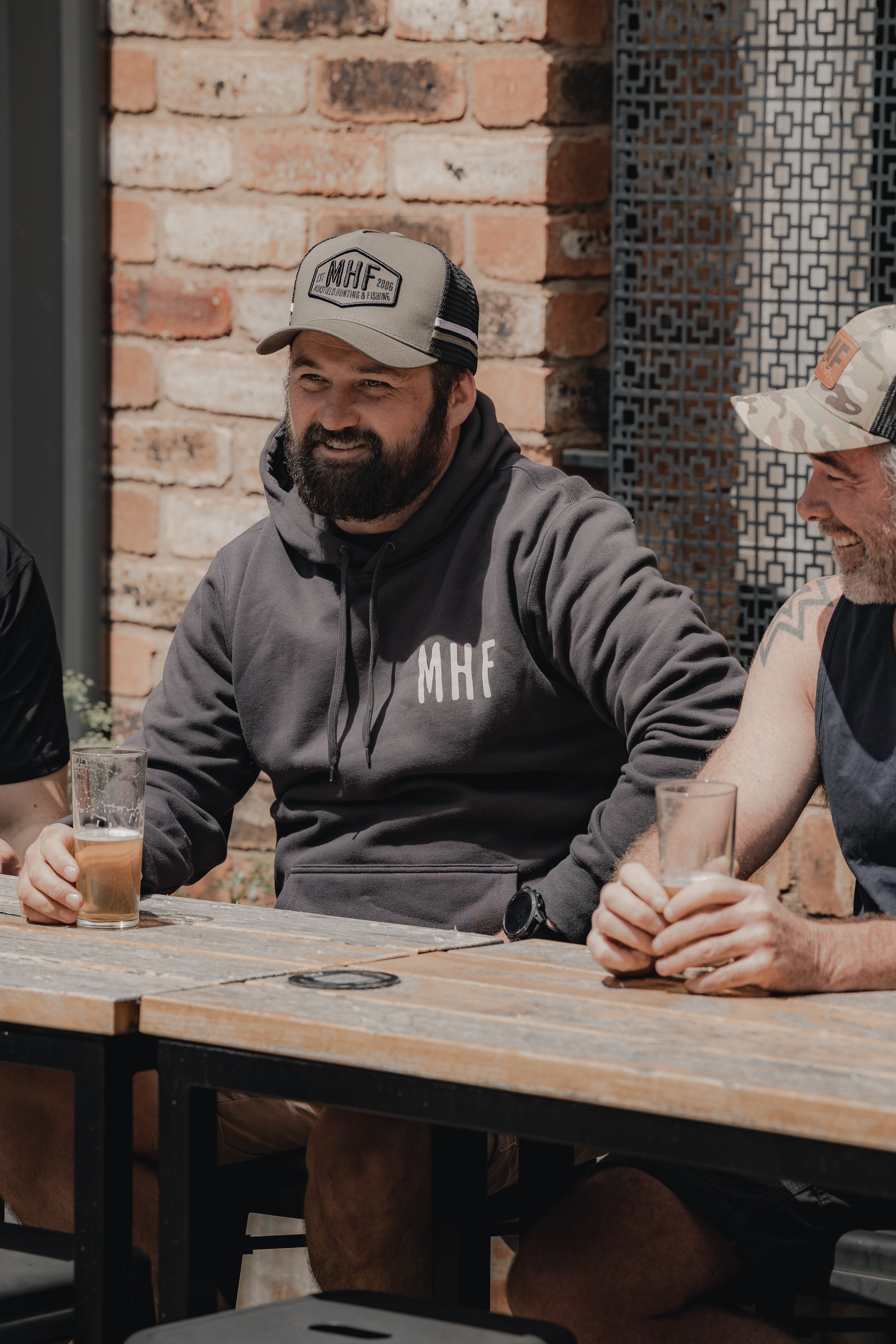 MHF Aussie Trucker Cap - - Mansfield Hunting & Fishing - Products to prepare for Corona Virus