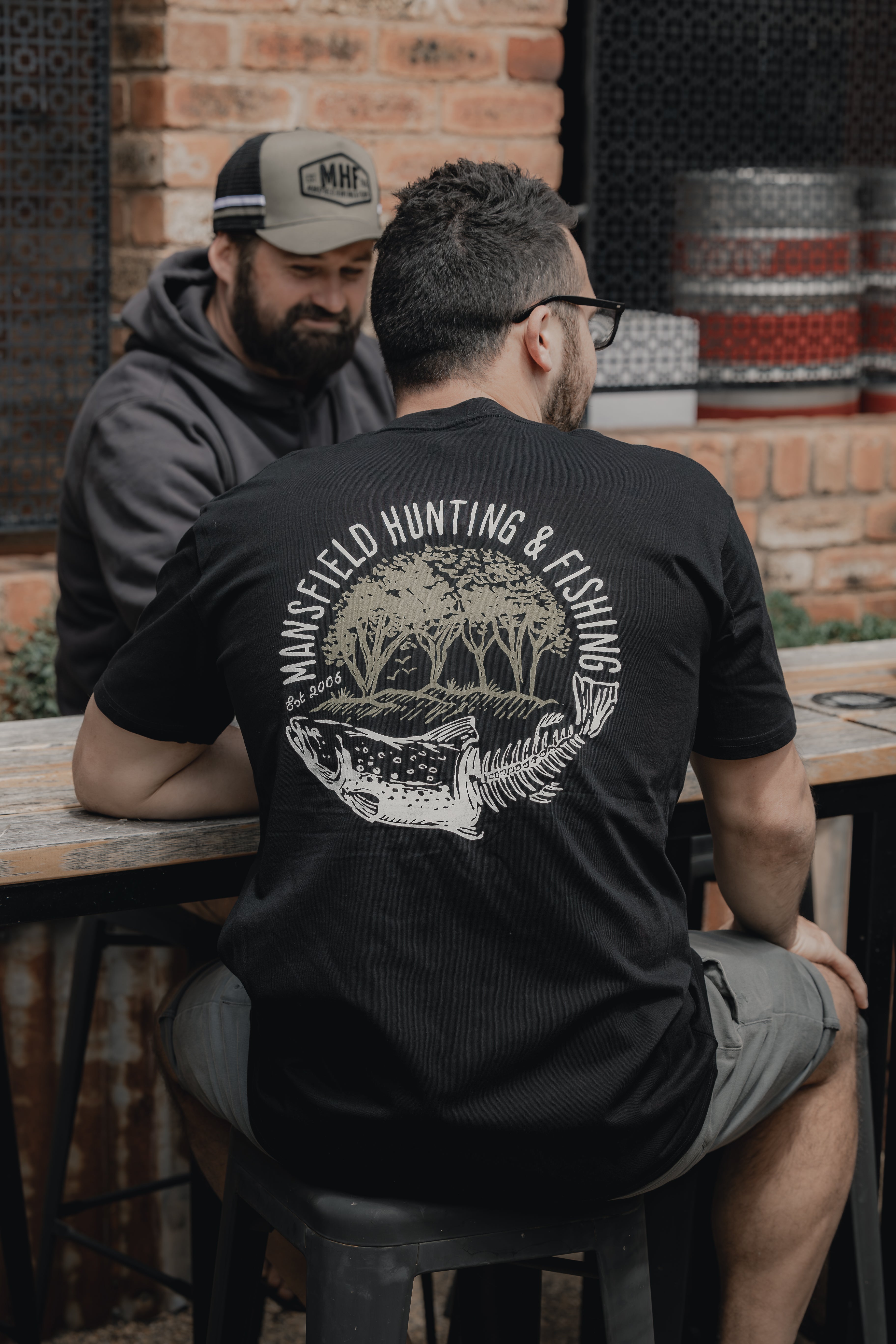 MHF Skeleton Trout T Shirt -  - Mansfield Hunting & Fishing - Products to prepare for Corona Virus