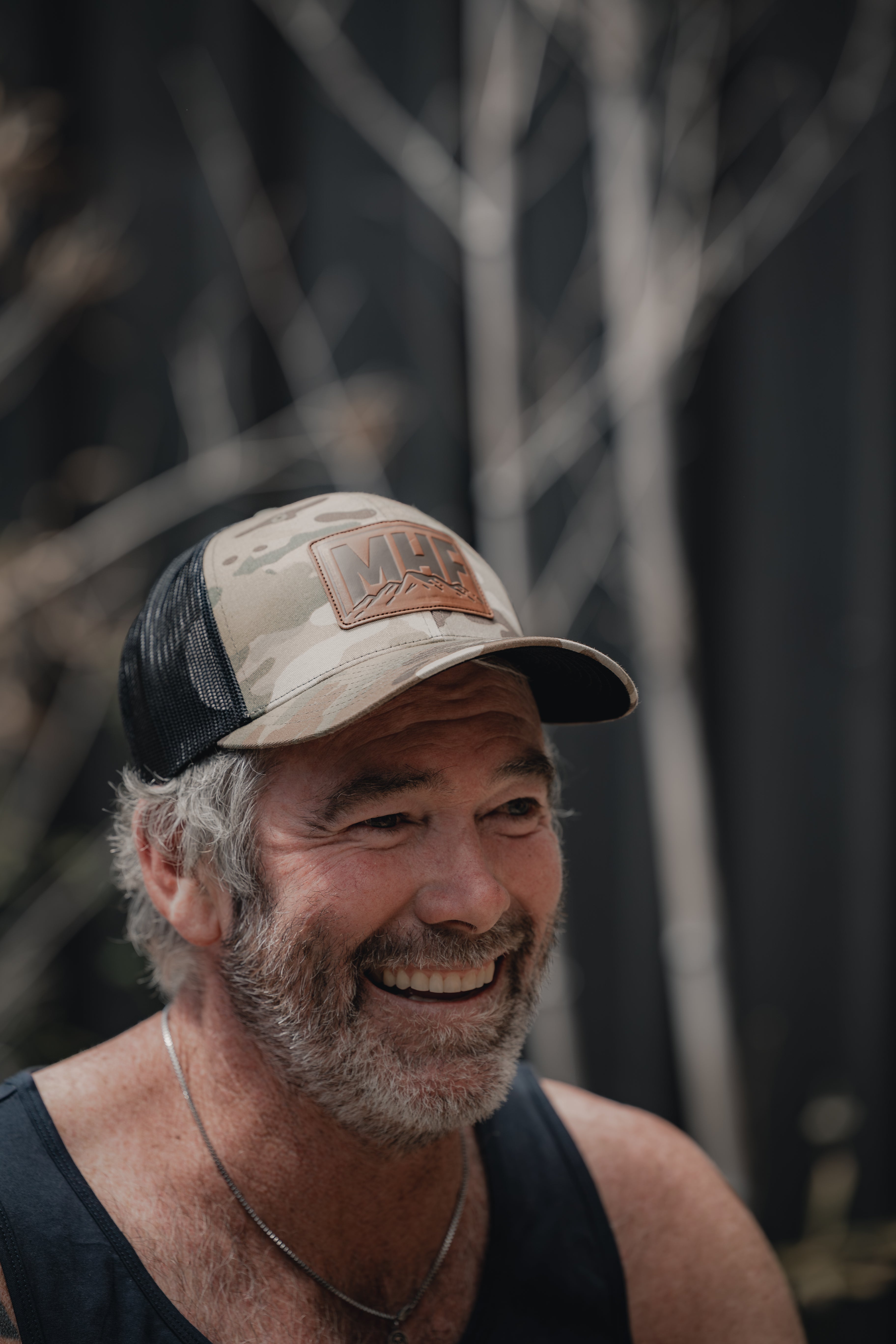 MHF Camo Trucker Cap - - Mansfield Hunting & Fishing - Products to prepare for Corona Virus