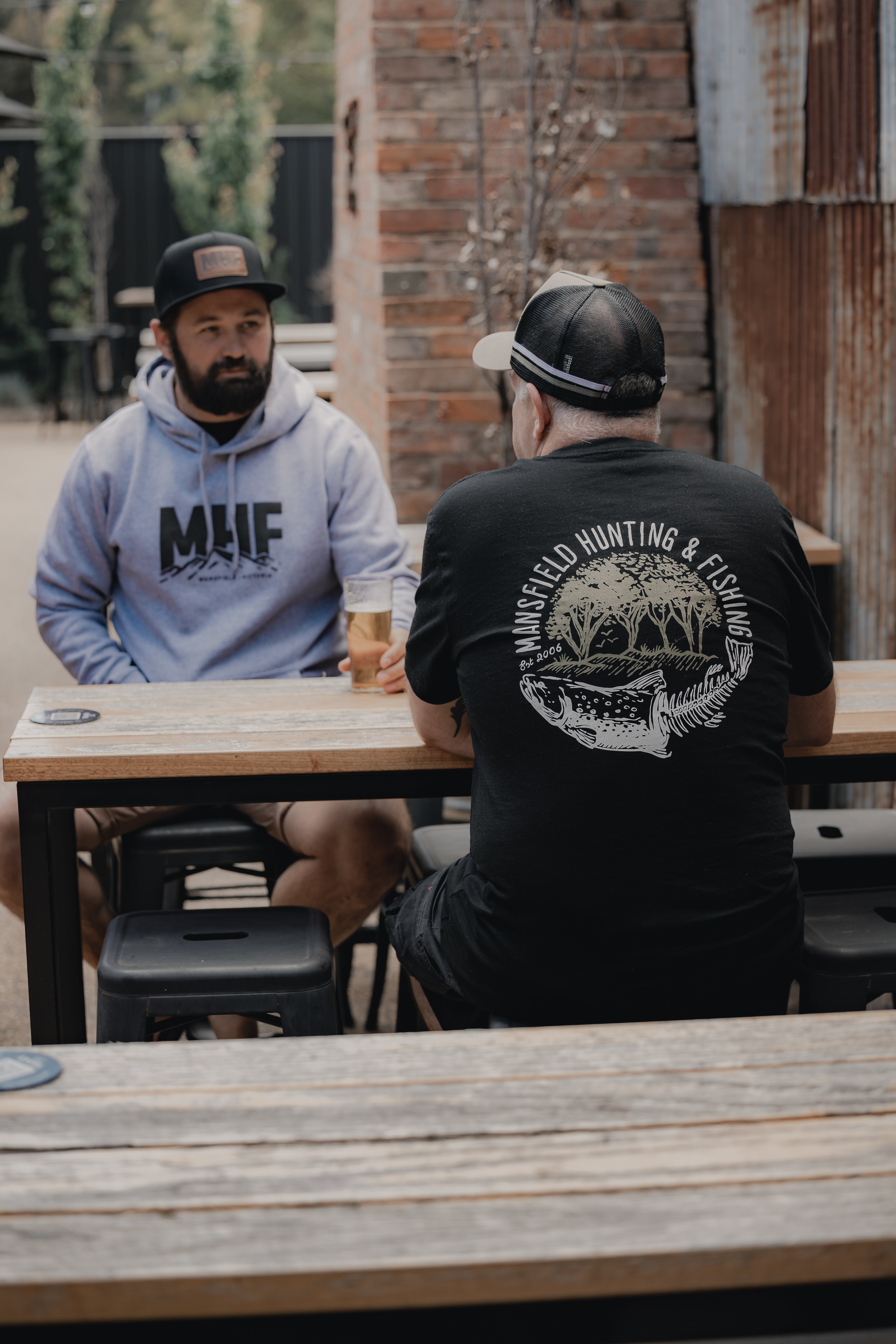 MHF Skeleton Trout T Shirt - - Mansfield Hunting & Fishing - Products to prepare for Corona Virus