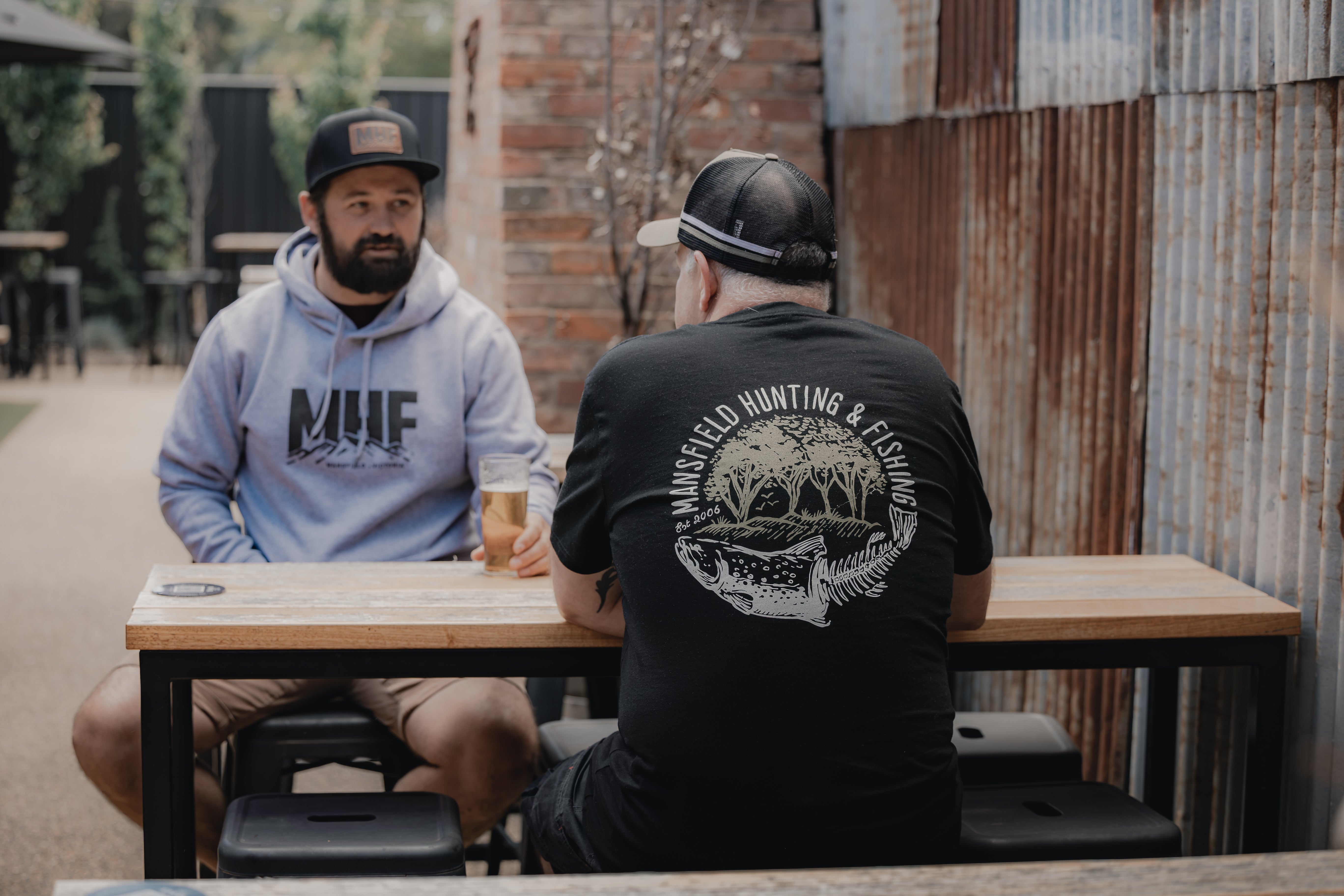 MHF Mountain Hoody - Grey Marle - - Mansfield Hunting & Fishing - Products to prepare for Corona Virus