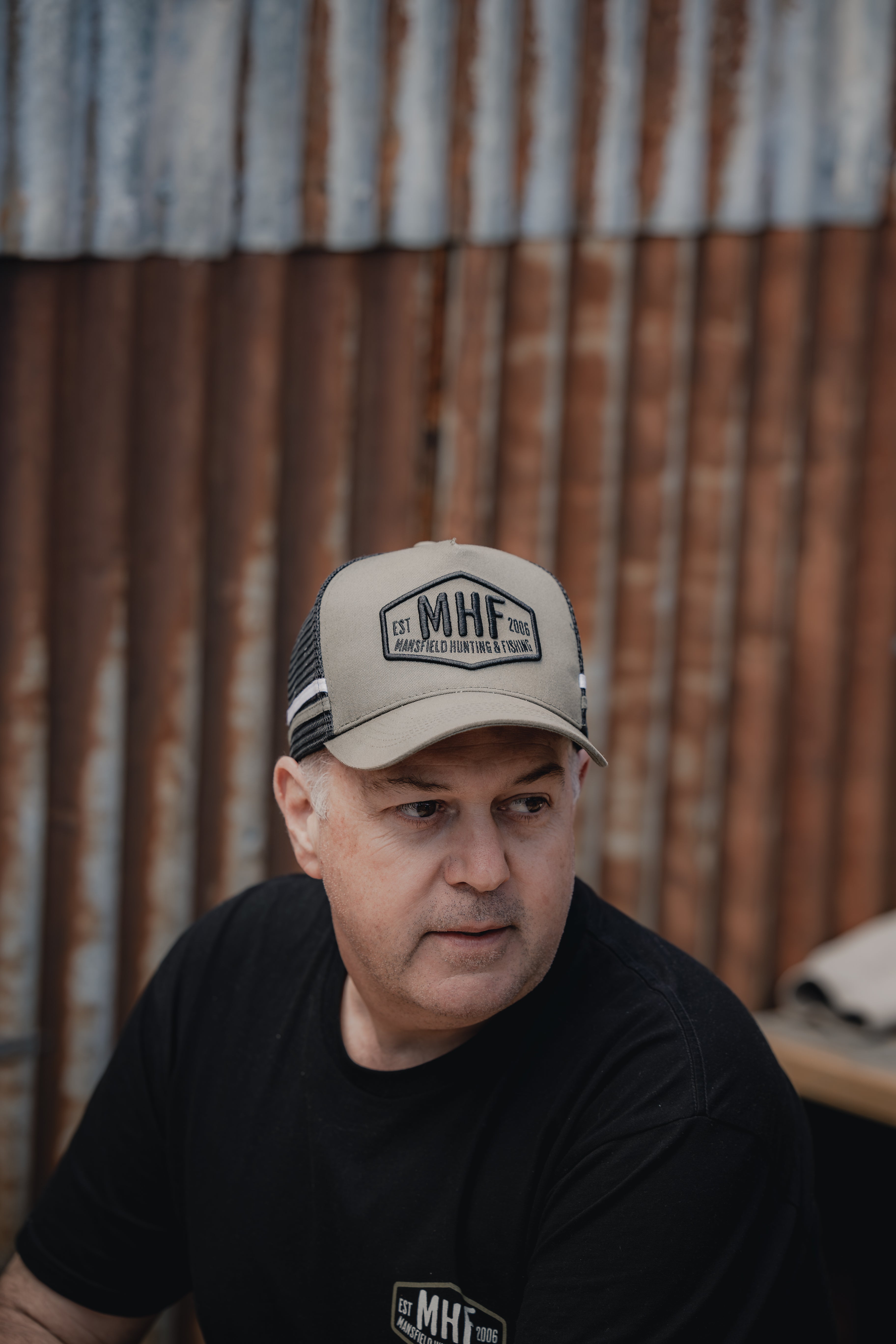 MHF Aussie Trucker Cap - - Mansfield Hunting & Fishing - Products to prepare for Corona Virus